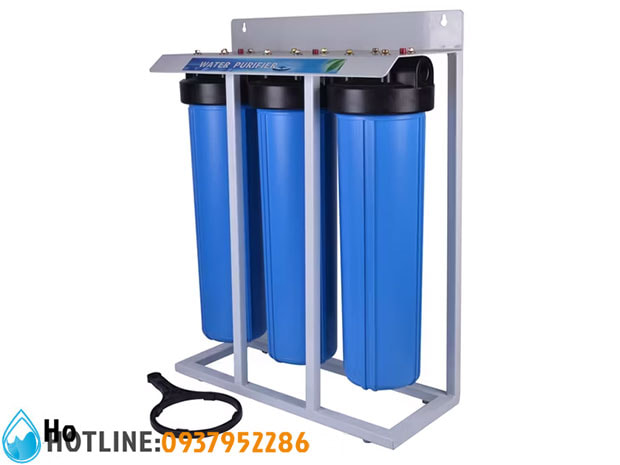 Bộ Lọc Nước Đầu Nguồn 3 Cấp BigBlue 20 inch Ren 34