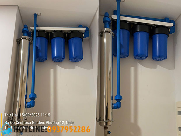 Bộ Lọc Nước Tổng Chung Cư UF 2000L Giá Rẻ