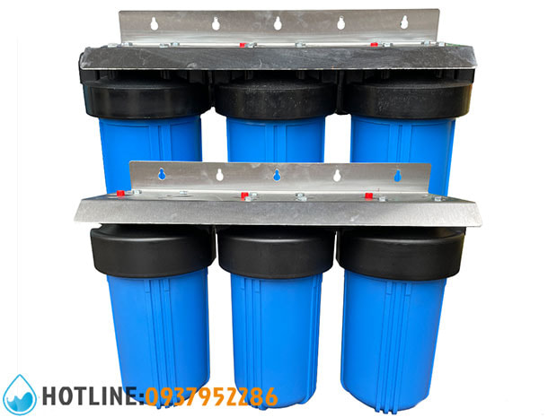 Bộ Lọc Thô Đầu Nguồn 3 Cấp BigBlue 10 inch Ren 34