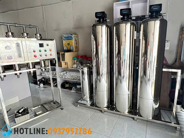 Hệ Thống Lọc Nước Giếng Khoan Gia Đình 2 m3/h Auto Valve