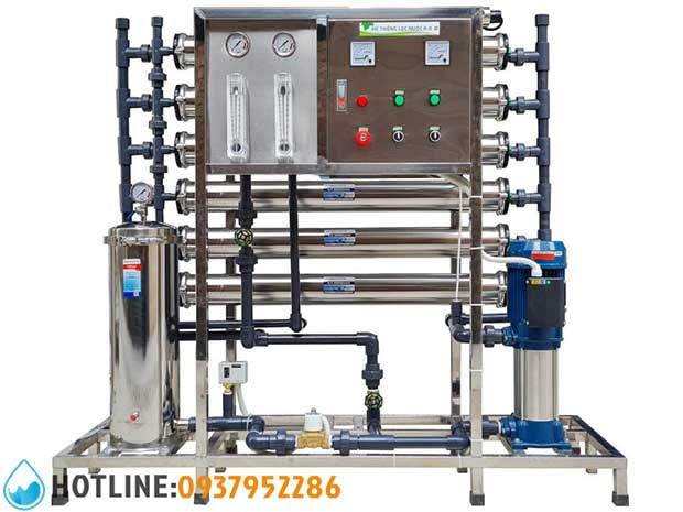 Máy Lọc Nước Công Nghiệp 1500 lít/h Auto Valve