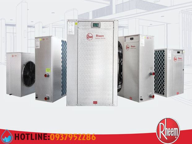 Thumbnail 2: Bơm Nhiệt Công Nghiệp Rheem Thermal Cho Khách Sạn