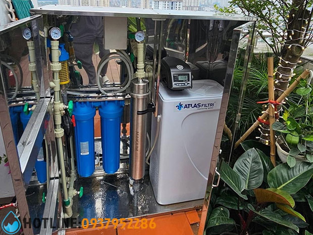 Thumbnail 2: Bộ Lọc Nước Nhiễm Đá Vôi Atlas Filtri Jupiter CAB 30