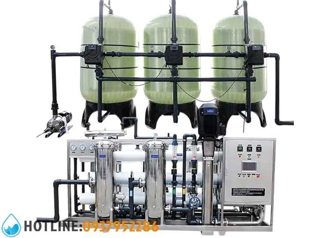 Thumbnail 2: Hệ Thống Lọc Nước RO Công Nghiệp 6000 Lít/h Auto Valve